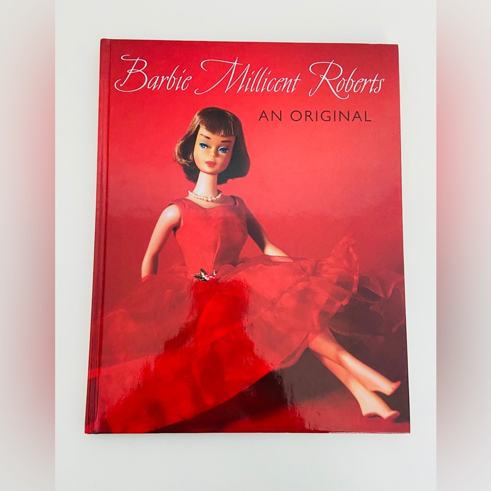 Barbie Red Hardcover Book - Barbie Millicent Roberts